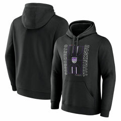 Sacramento Kings Michelob Ultra Full Court Pullover Hoodie - Black on sale