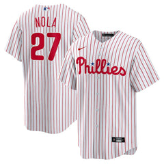White Aaron Nola Philadelphia Phillies Nike Home Replica Player Jersey
