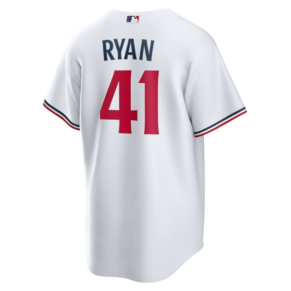 White Joe Ryan Minnesota Twins Nike Home Replica Player Jersey
