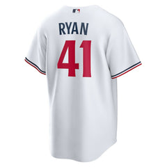 White Joe Ryan Minnesota Twins Nike Home Replica Player Jersey