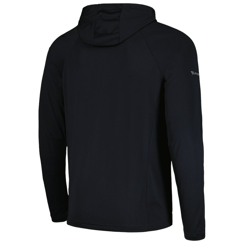 Brooklyn Nets Levelwear Zander Hoodie Raglan Quarter-Zip Top