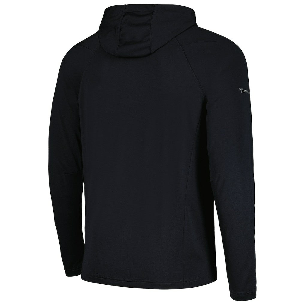 Philadelphia 76ers Levelwear Zander Hoodie Raglan Quarter-Zip Top