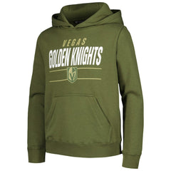 NHL Vegas Golden Knights Levelwear Youth Podium Fleece Pullover Hoodie