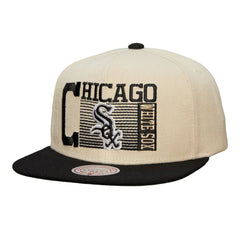 Cream Chicago White Sox Mitchell & Ness Cooperstown Collection Speed Zone Snapback Hat