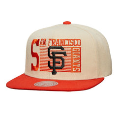 Cream San Francisco Giants Mitchell & Ness Cooperstown Collection Speed Zone Snapback Hat