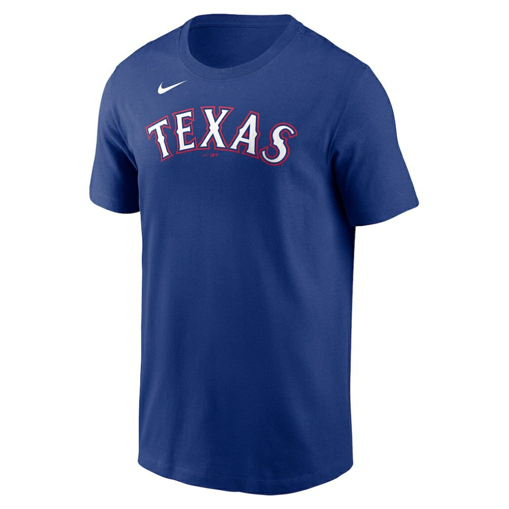 Royal Jonah Heim Texas Rangers Nike Youth Name & Number T-Shirt