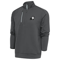 Phoenix Suns Antigua Metallic Logo Generation Quarter-Zip Top