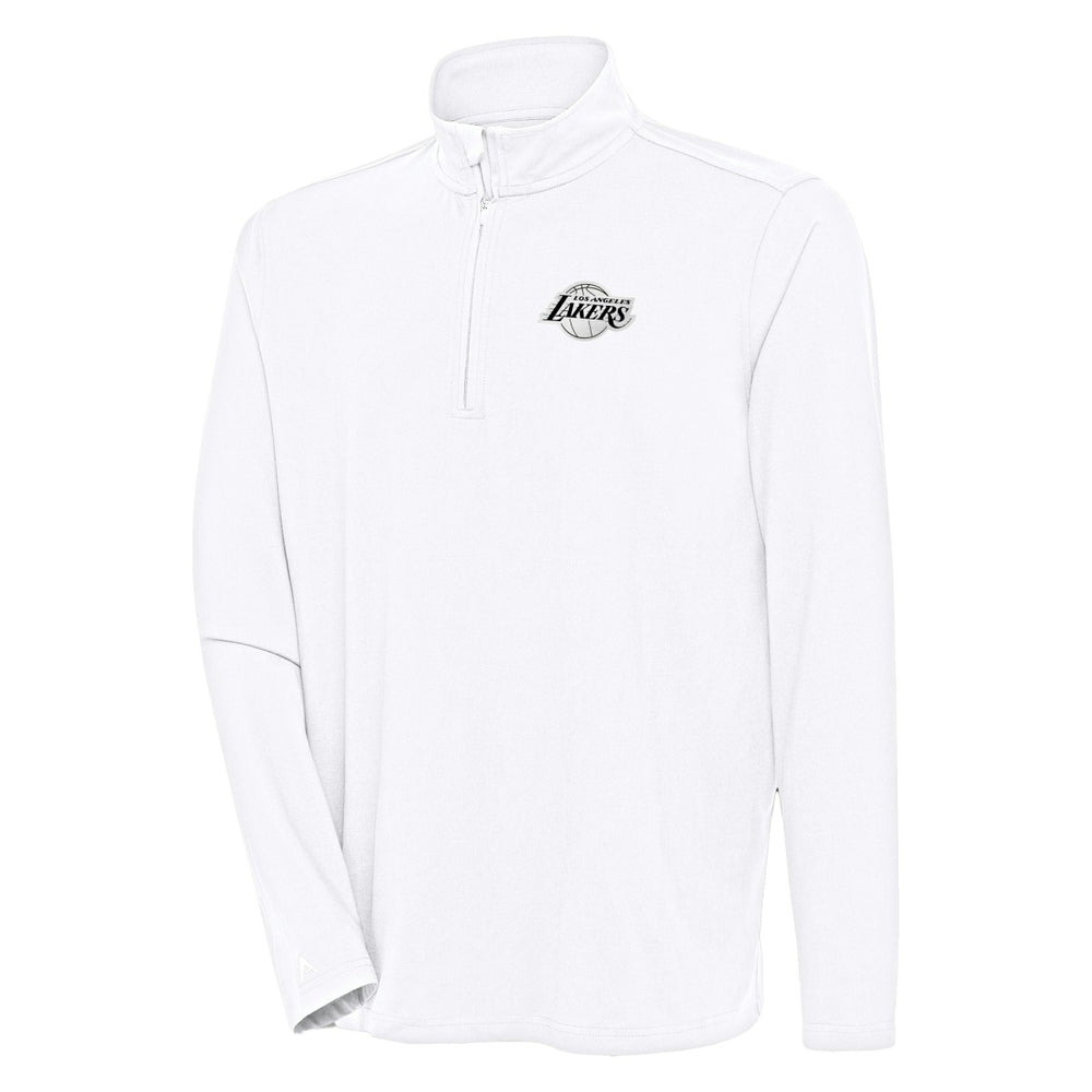 Los Angeles Lakers Antigua Hunk Quarter-Zip Top