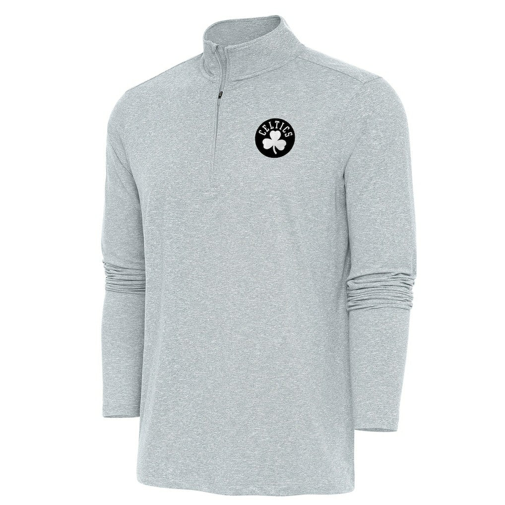 Boston Celtics Antigua Hunk Quarter-Zip Top
