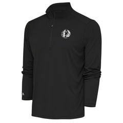 Dallas Mavericks Antigua Metallic Logo Tribute Quarter-Zip Top sale
