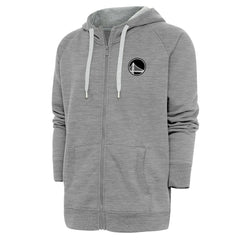 Golden State Warriors Antigua Metallic Logo Victory Raglan Full-Zip Hoodie sale