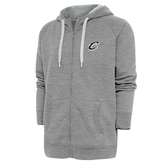 Cleveland Cavaliers Antigua Metallic Logo Victory Raglan Full-Zip Hoodie sale