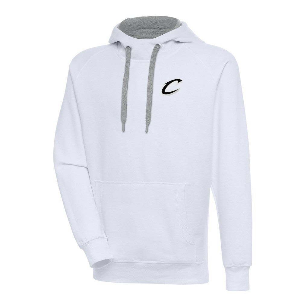 Cleveland Cavaliers Antigua Metallic Logo Victory Raglan Pullover Hoodie sale