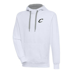 Cleveland Cavaliers Antigua Metallic Logo Victory Raglan Pullover Hoodie sale