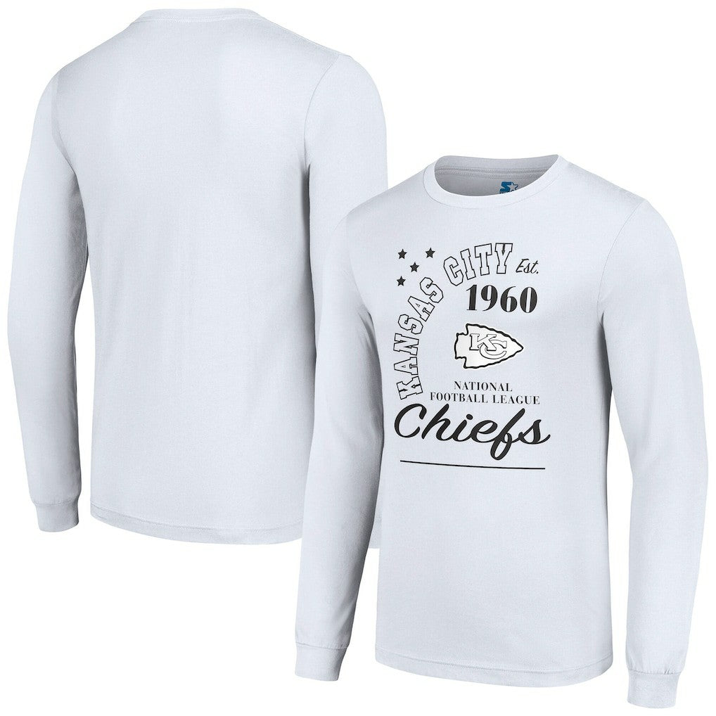 Starter Arch City Long Sleeve T-Shirt - Kansas City Chiefs T-shirts