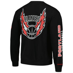 Mitchell & Ness Portland Trail Blazers Hardwood Classics There and Back Pullover Sweatshirt