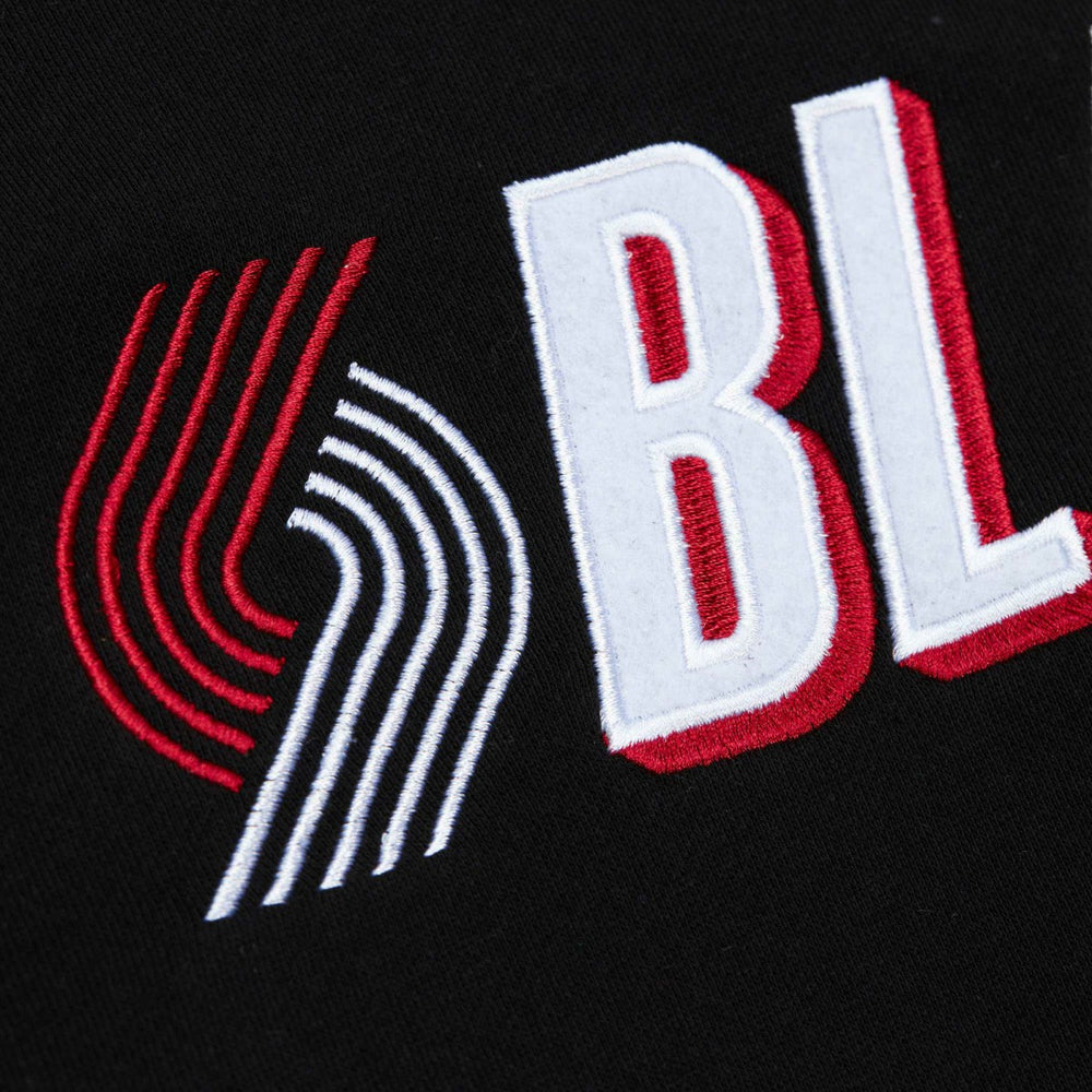 Mitchell & Ness Portland Trail Blazers Hardwood Classics There and Back Pullover Sweatshirt