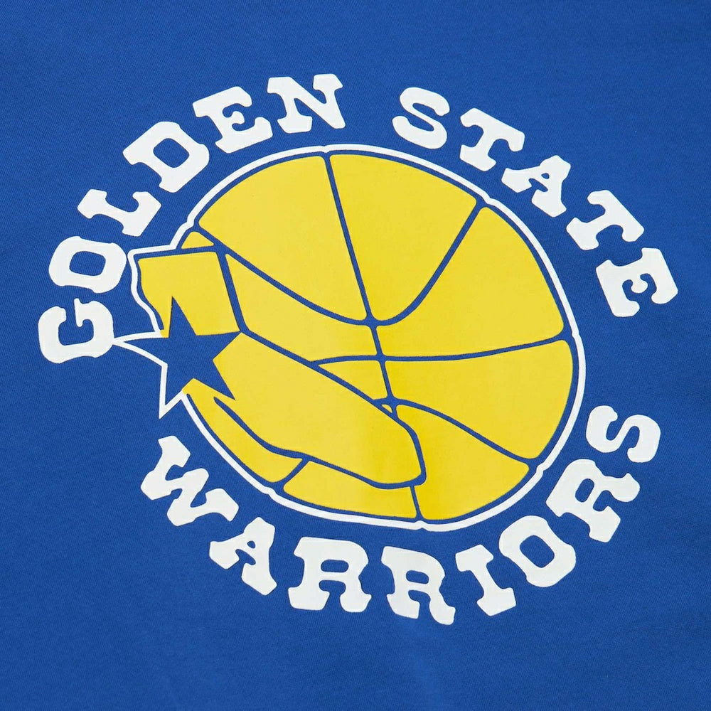 Mitchell & Ness Golden State Warriors Hardwood Classics There and Back Pullover Sweatshirt sale