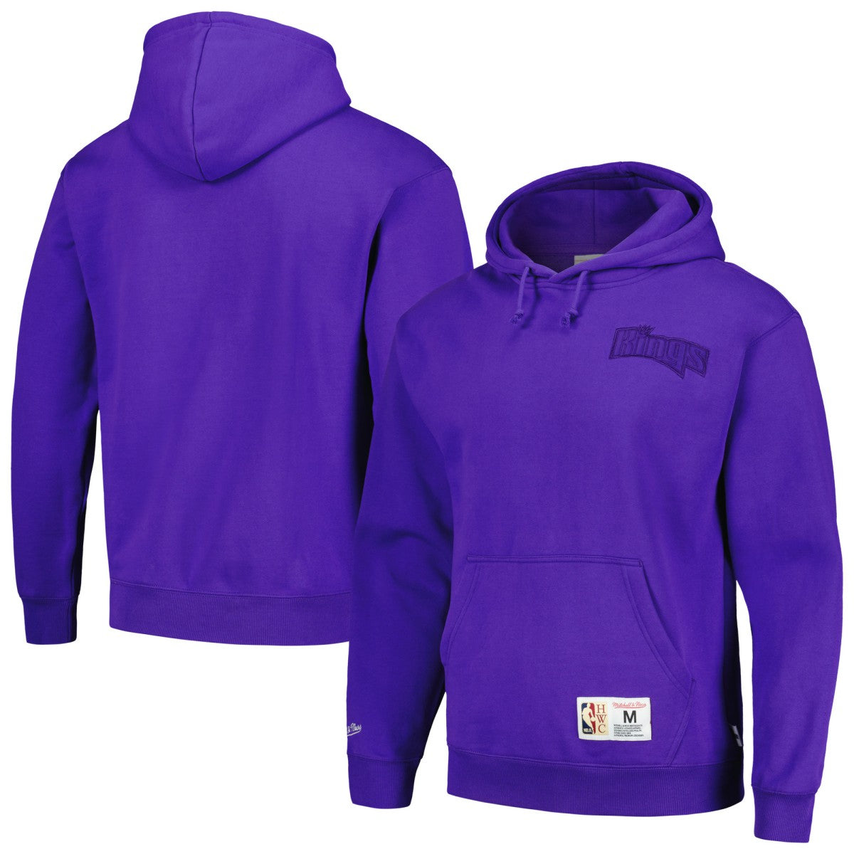 Mitchell & Ness Sacramento Kings Hardwood Classics Tonal Pullover Hoodie