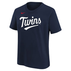 Navy Edouard Julien Minnesota Twins Nike Youth Name & Number T-Shirt