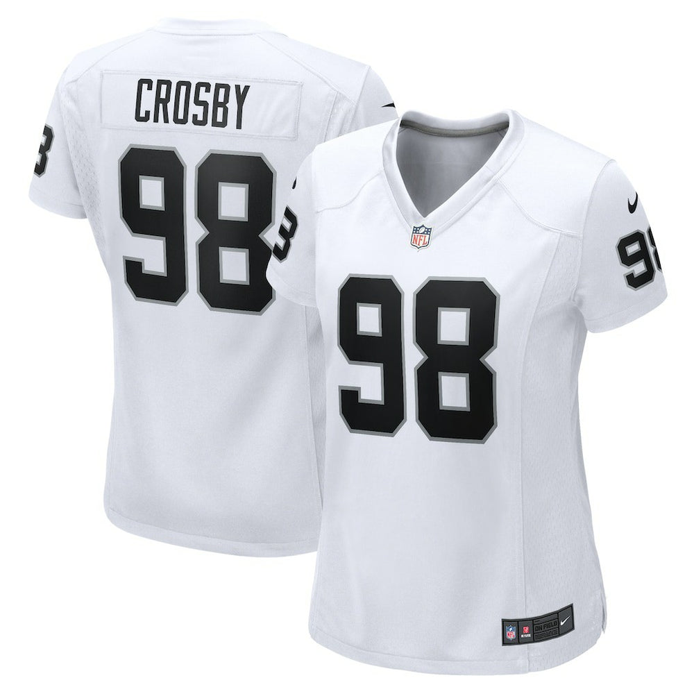 Maxx Crosby  Women's Game Jersey - Las Vegas Raiders Jerseys