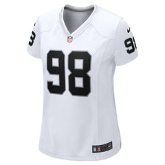 Maxx Crosby  Women's Game Jersey - Las Vegas Raiders Jerseys