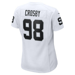 Maxx Crosby  Women's Game Jersey - Las Vegas Raiders Jerseys