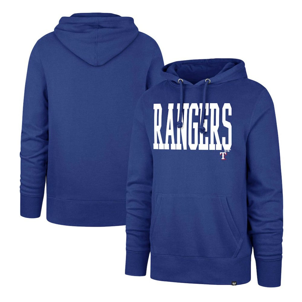 Royal Texas Rangers '47 Dime Headline Pullover Hoodie