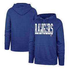 Royal Texas Rangers '47 Dime Headline Pullover Hoodie