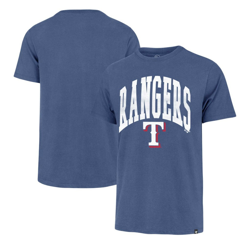 Royal Texas Rangers '47 Win Win Franklin T-Shirt