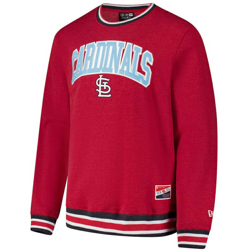 Red St. Louis Cardinals New Era Pullover Sweatshirt