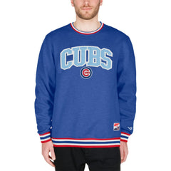 Royal Chicago Cubs New Era Pullover Sweatshirt
