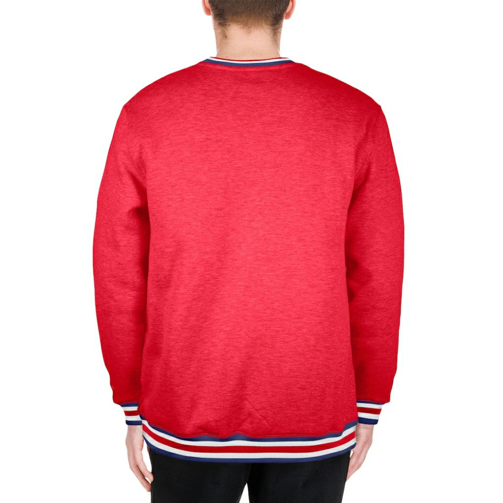 Red Philadelphia Phillies New Era Pullover Sweatshirt
