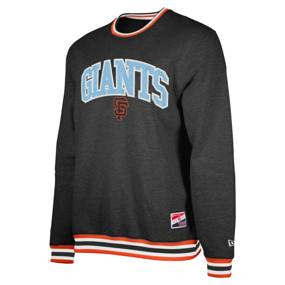 Black San Francisco Giants New Era Pullover Sweatshirt