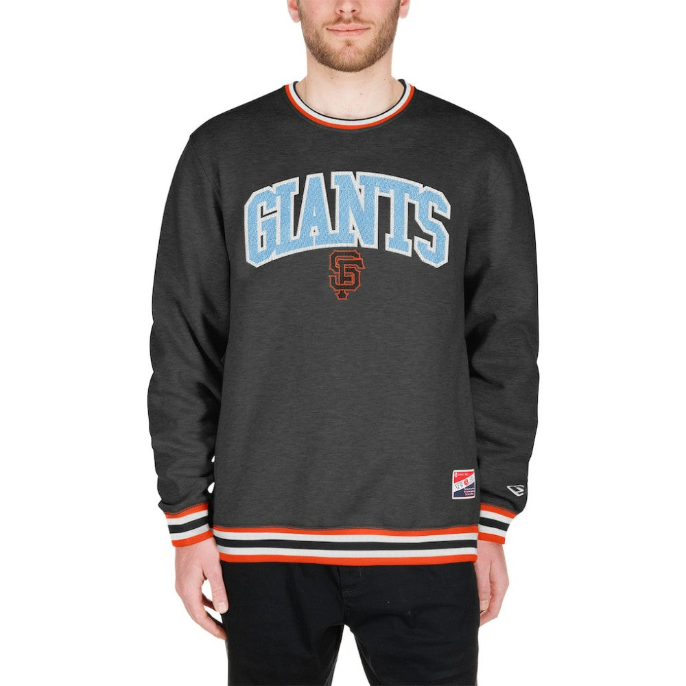 Black San Francisco Giants New Era Pullover Sweatshirt