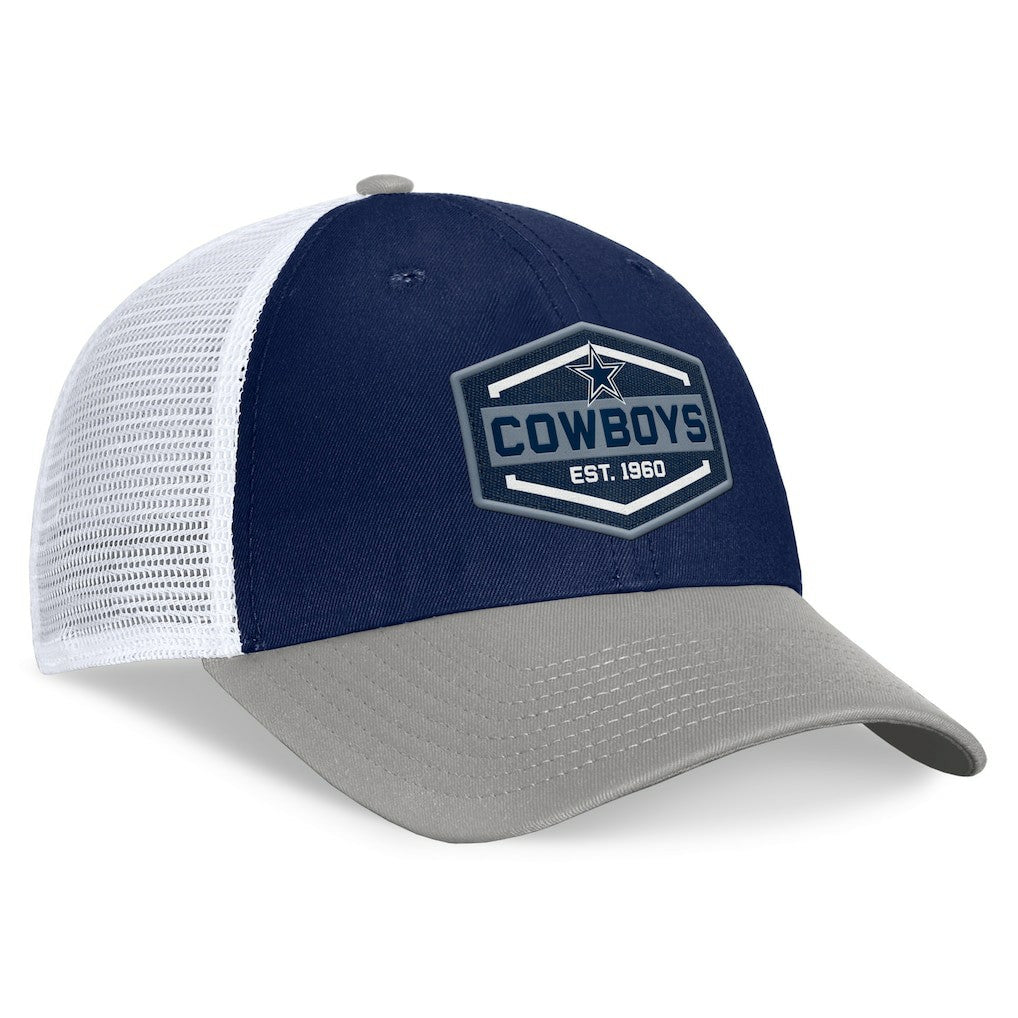 Bench Trucker Adjustable Hat - Dallas Cowboys Hats