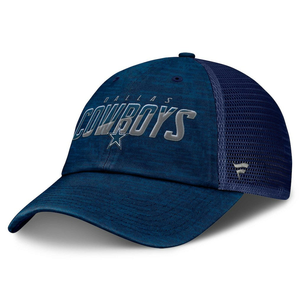 Fundamentals Challenge Trucker Adjustable Hat - Dallas Cowboys Hats