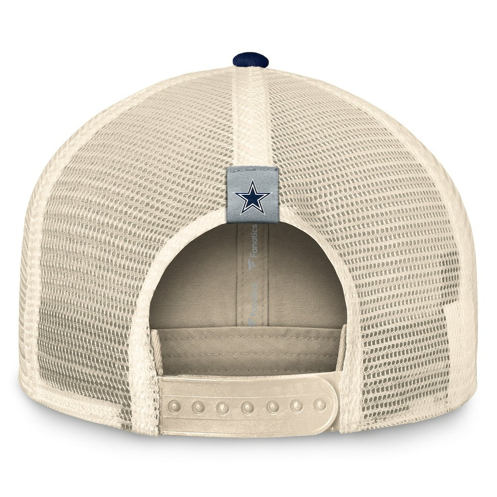 Fundamentals Diamond Stripes Trucker Adjustable Hat - Dallas Cowboys Hats