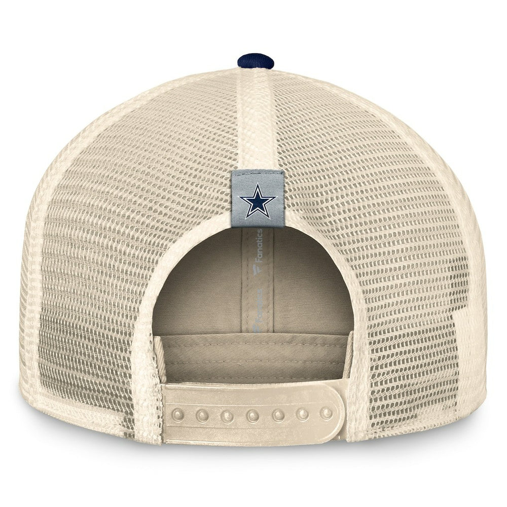 Fundamentals Diamond Stripes Trucker Adjustable Hat - Dallas Cowboys Hats
