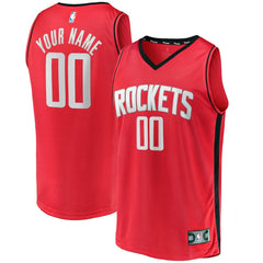 Fanatics Houston Rockets Fast Break Custom Replica Jersey
