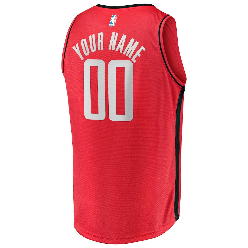 Fanatics Houston Rockets Fast Break Custom Replica Jersey