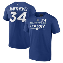 NHL Auston Matthews Toronto Maple Leafs Fanatics  Authentic Pro Prime Name & Number T-Shirt