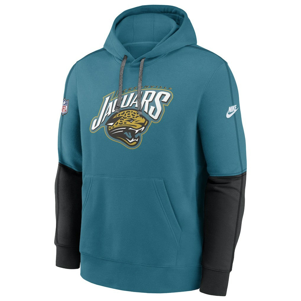 Throwback Alternate Logo Team Issue Club Pullover Hoodie - Jacksonville Jaguars Hoodies