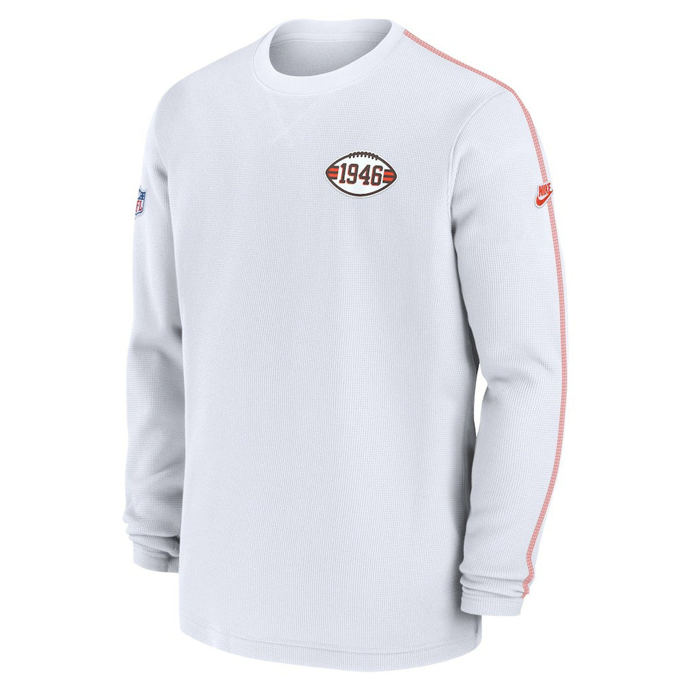 Alternate Logo Coach Long Sleeve Top - Cleveland Browns Tops