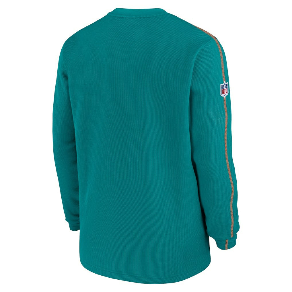 Alternate Logo Coach Long Sleeve Top - Miami Dolphins Tops