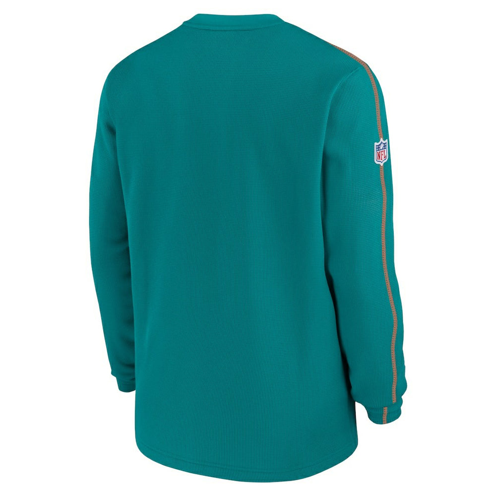 Alternate Logo Coach Long Sleeve Top - Miami Dolphins Tops