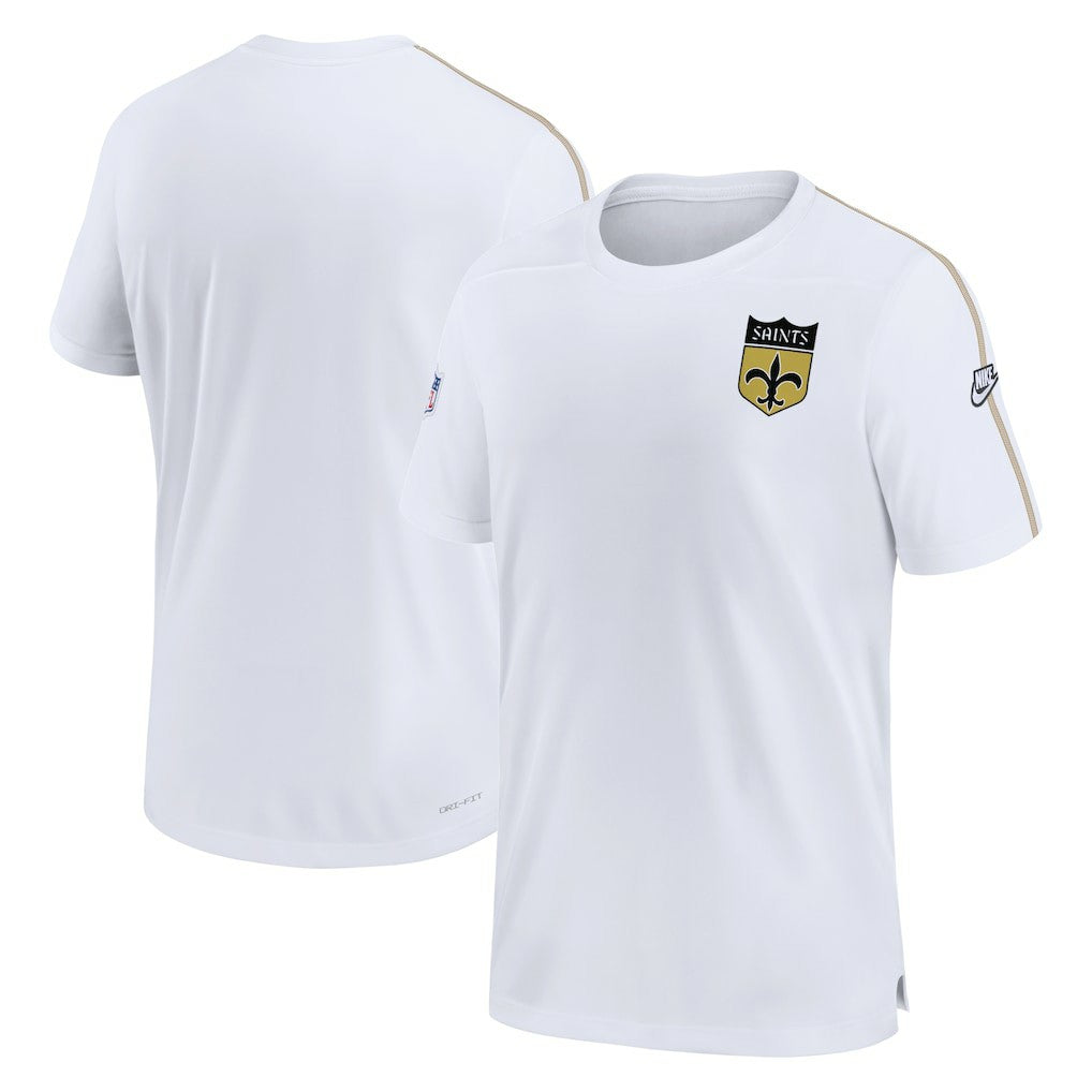 Sideline Alternate Logo Coach Performance Top - New Orleans Saints Tops