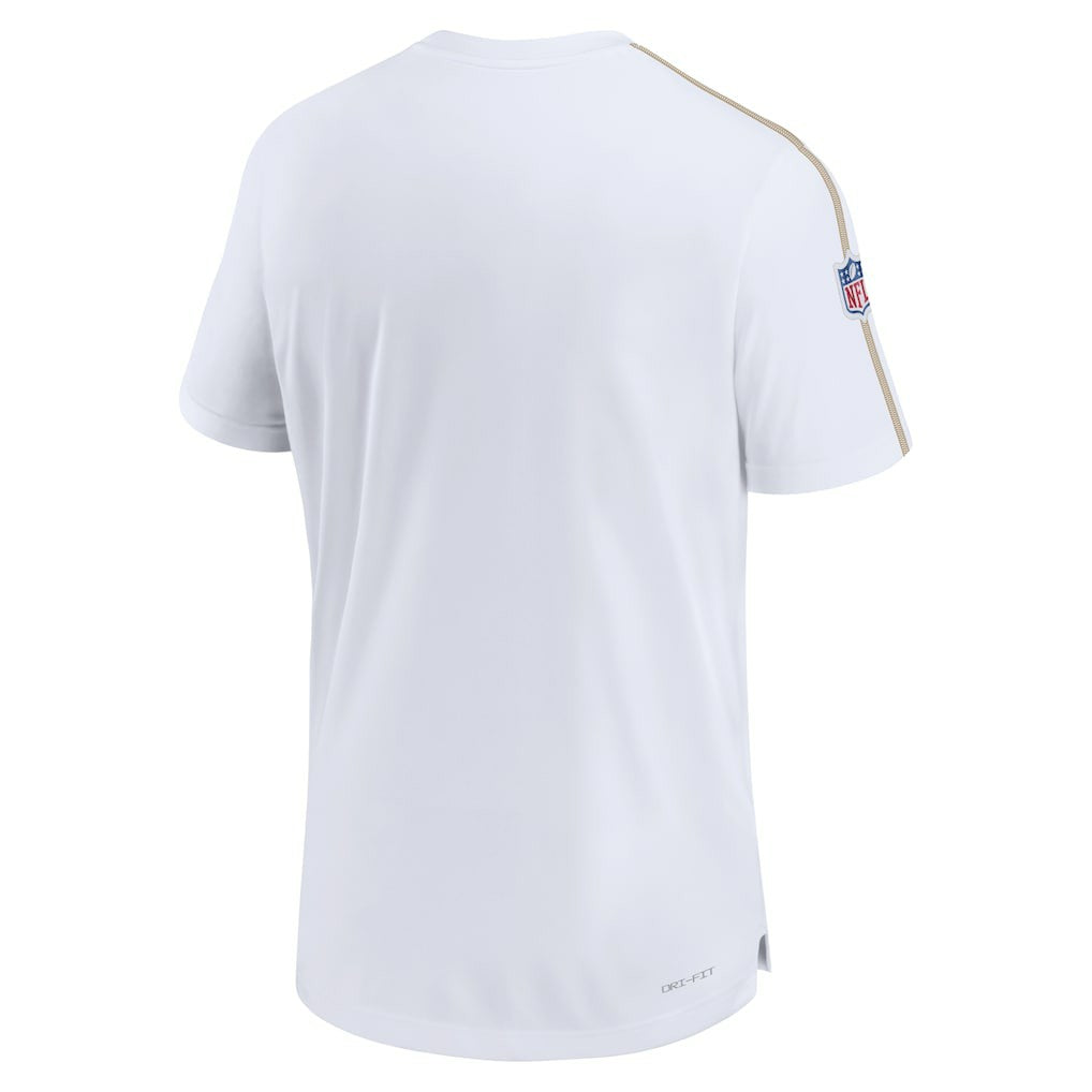 Sideline Alternate Logo Coach Performance Top - New Orleans Saints Tops