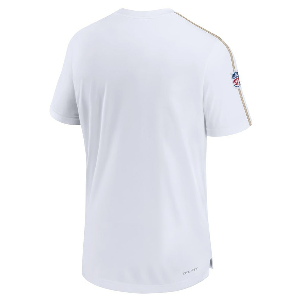 Sideline Alternate Logo Coach Performance Top - New Orleans Saints Tops