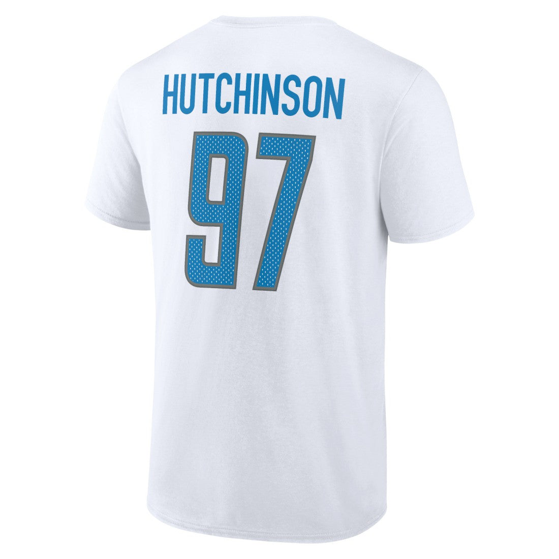 Aidan Hutchinson  Icon Player Name & Number T-Shirt - Detroit Lions T-shirts